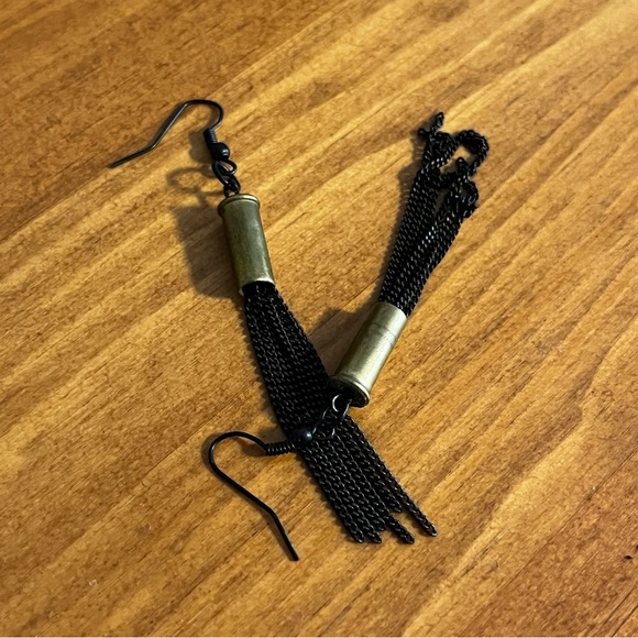 Handmade .22 Shell Earrings - Picture 6 of 7